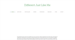 Desktop Screenshot of differentjustlikeme.com